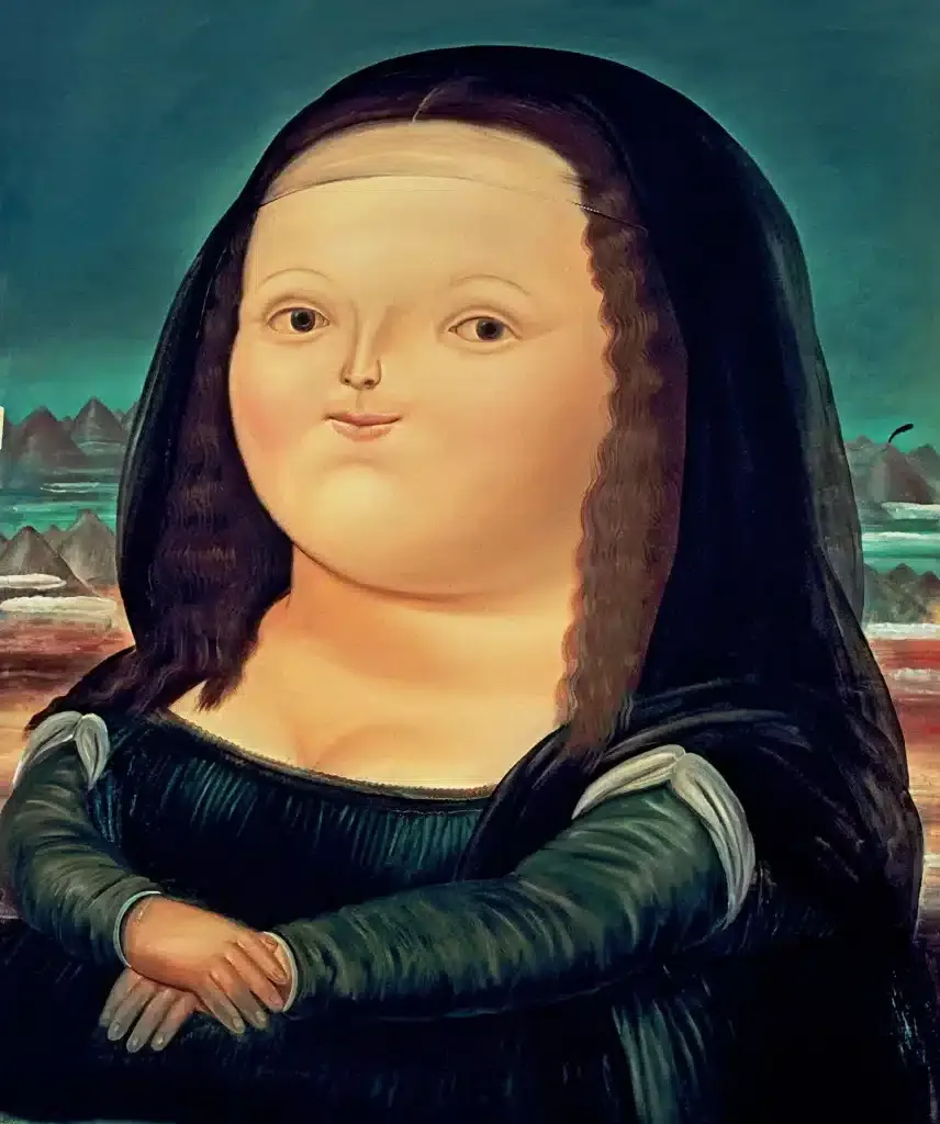 4 Mona Lisa a los doce años - Fernando Botero.webp